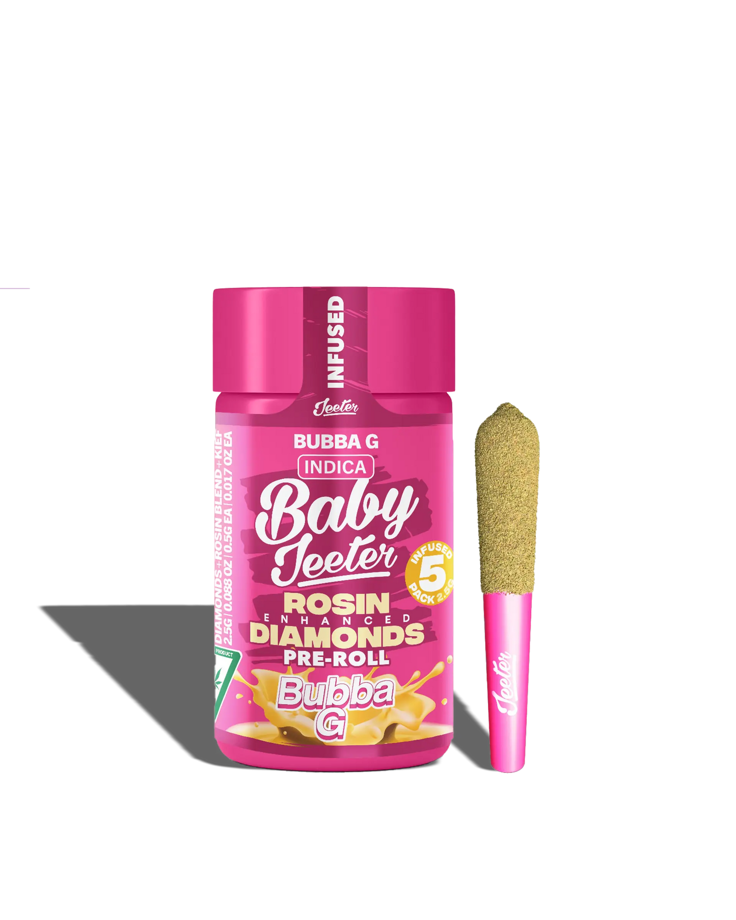 Baby Jeeter Rosin Diamonds Prerolls