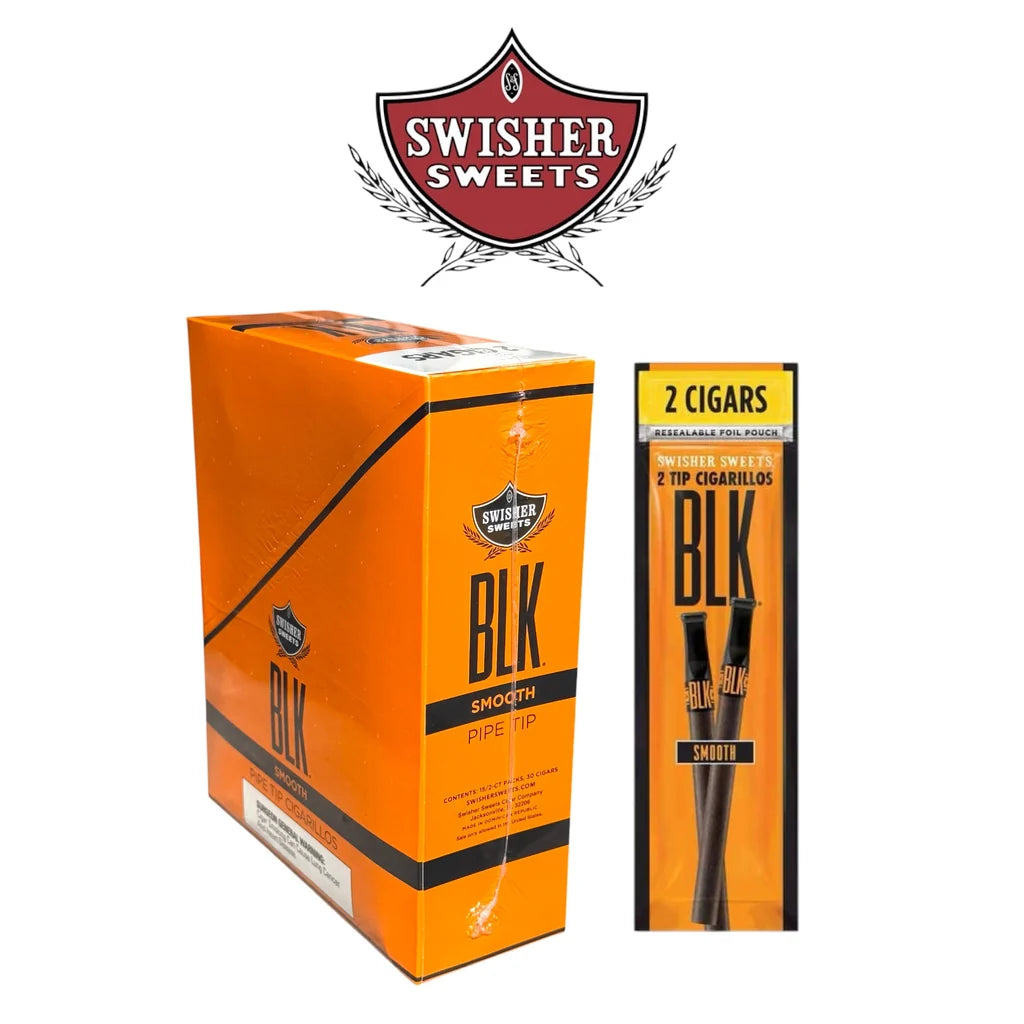 Swishers BLK Tip 2pk