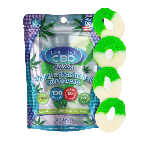 EXPERIENCE BD GUMMIES 120MG