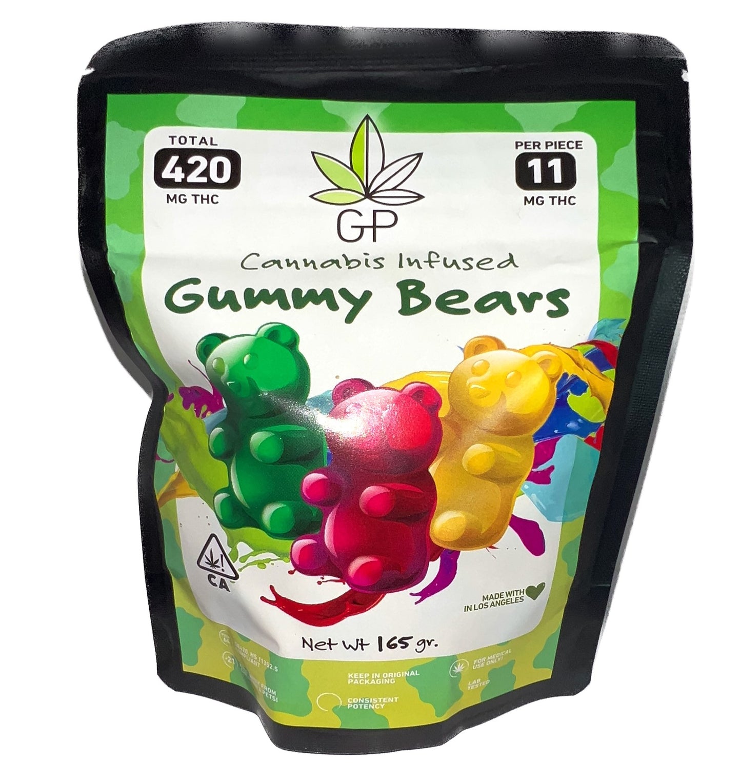 GREEN PRIVILEGE GUMMIES 420MG