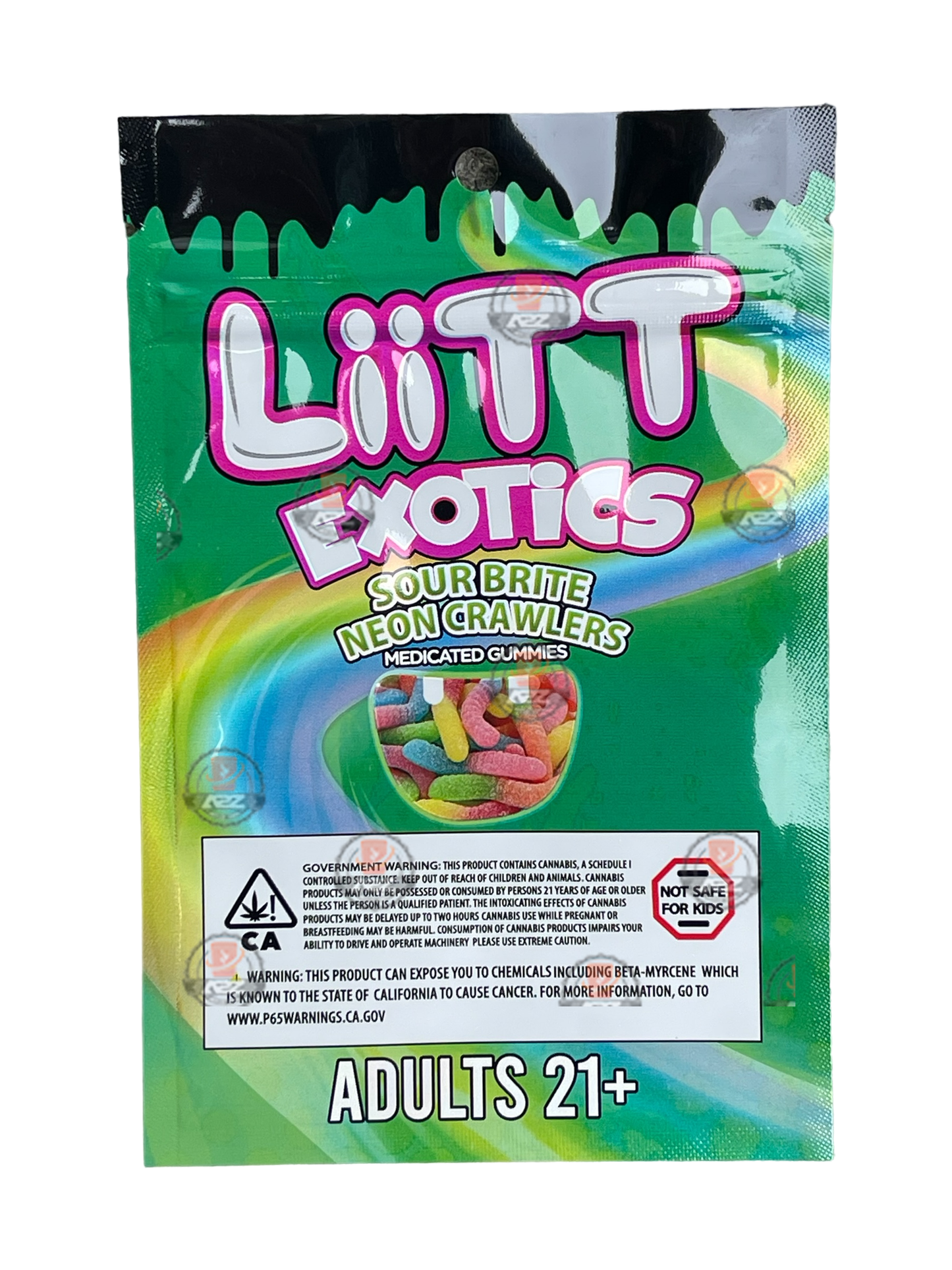 LIITT EXOTIC GUMMIES 1000MG