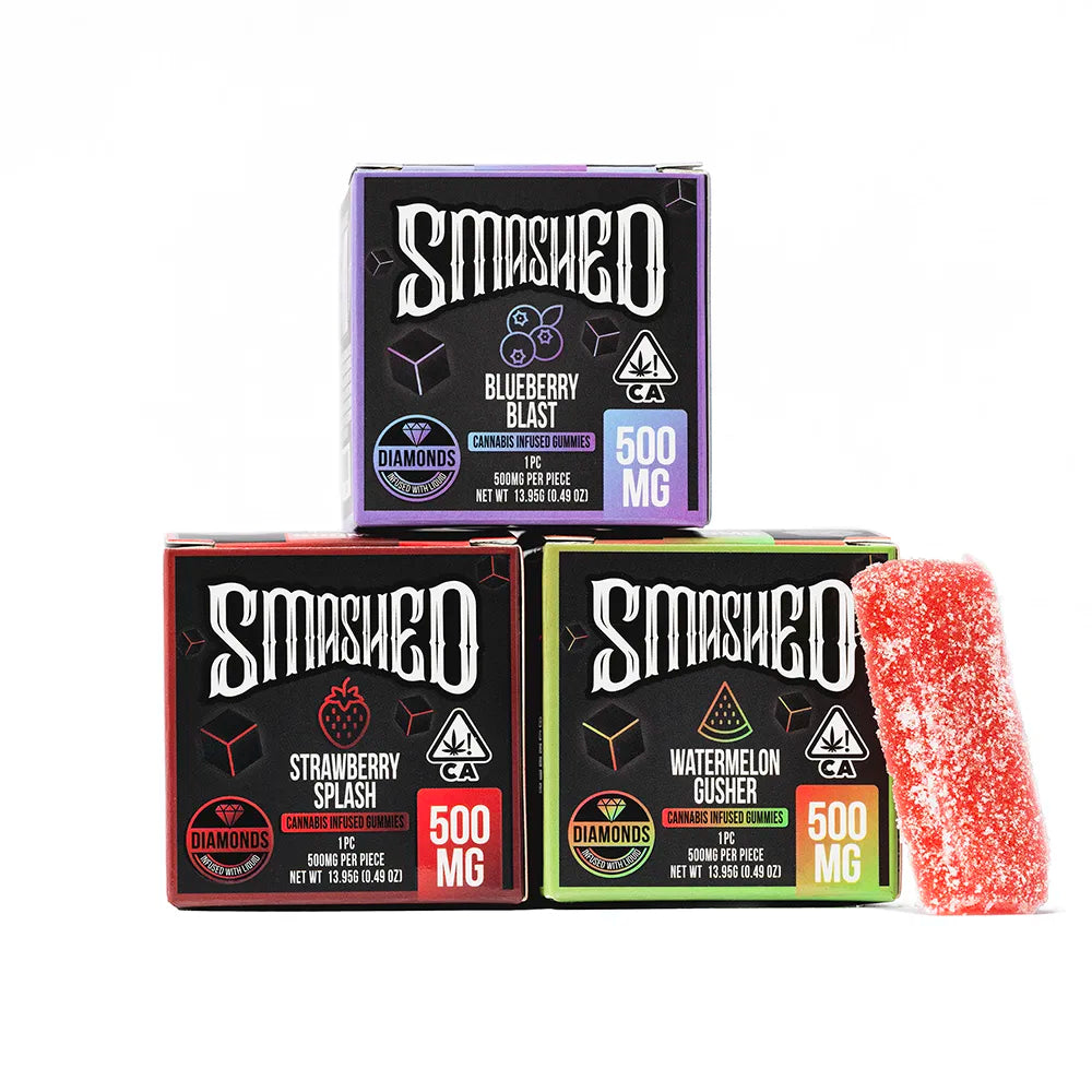 SMASHED 500MG GUMMIES