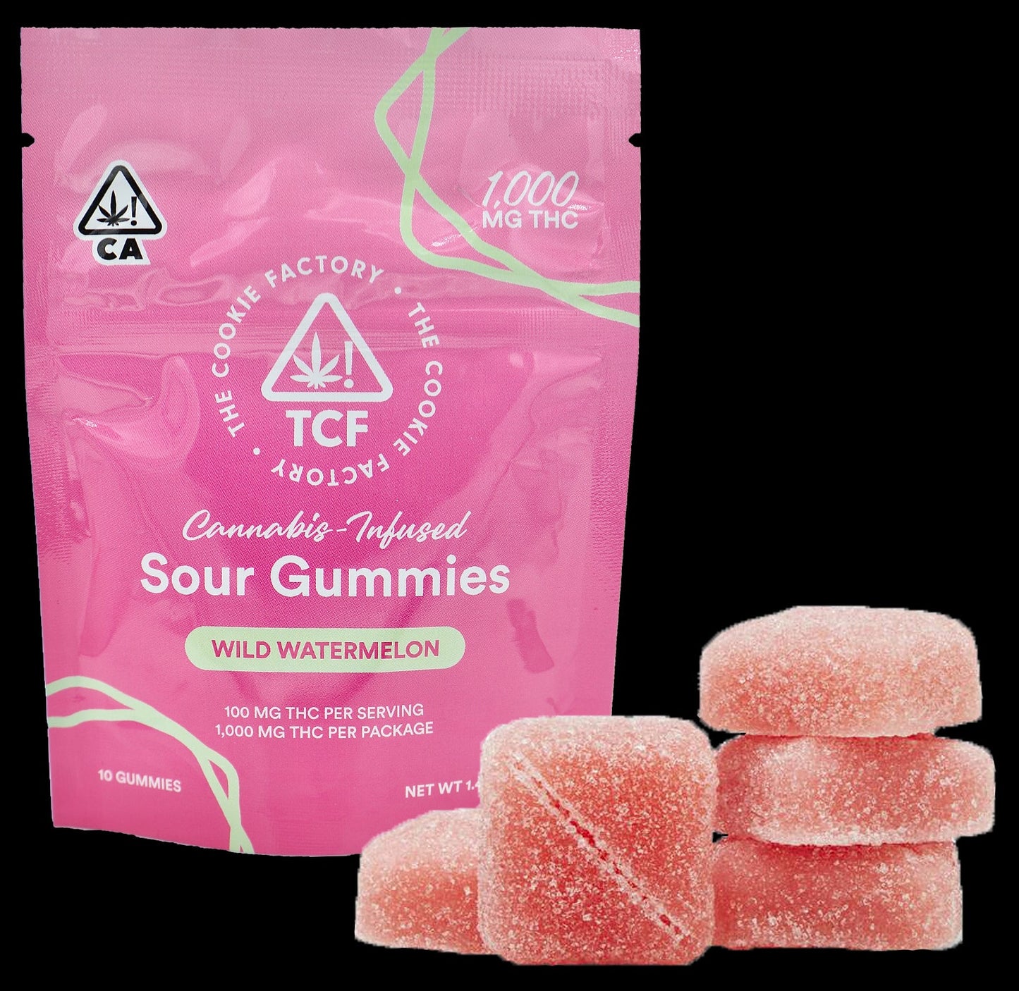 The Cookie Factory 1000mg Gummies