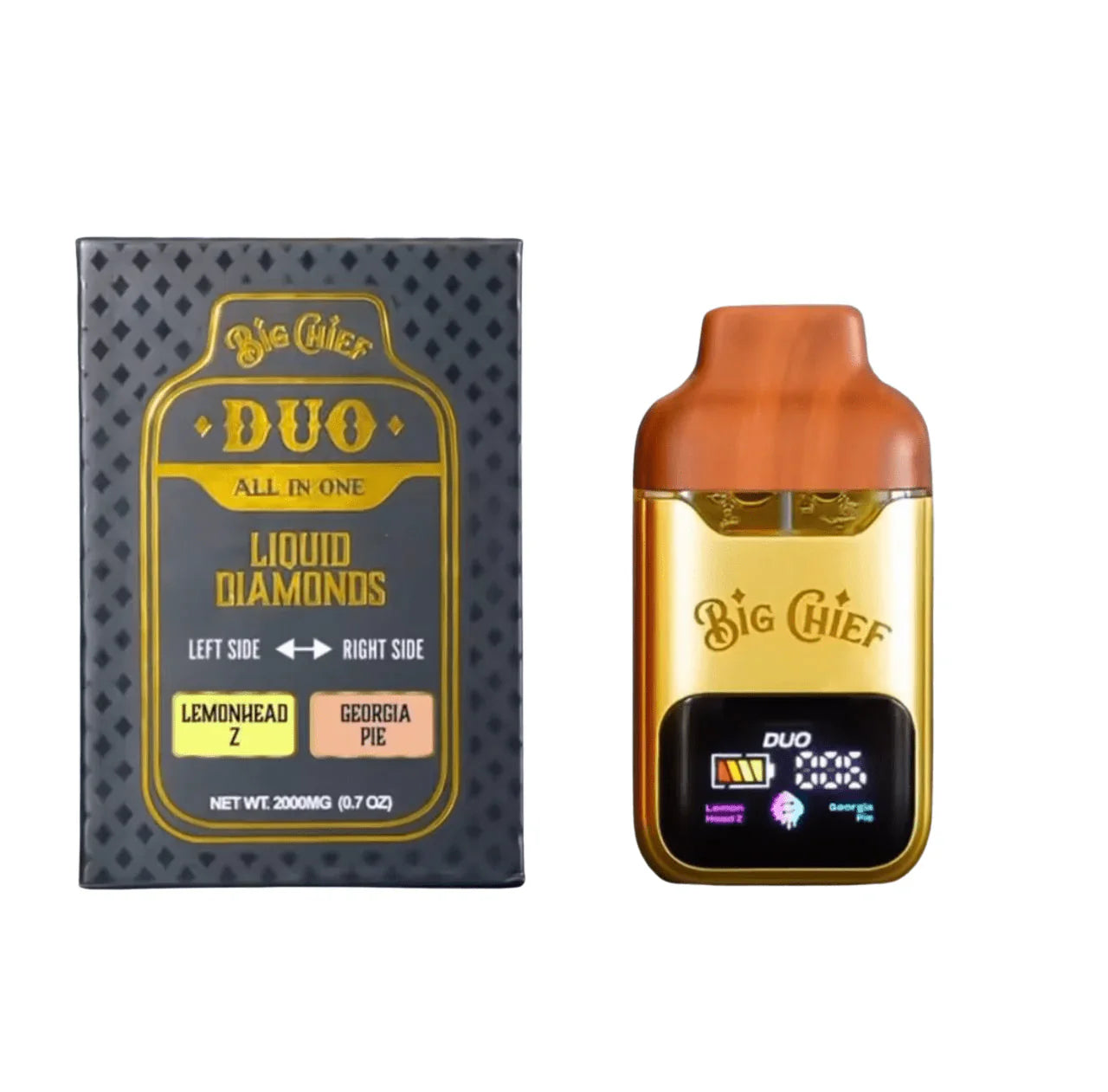 Big Chief DUO Disposable Liquid Diamonds 2G