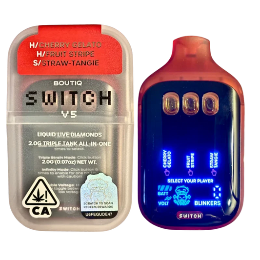 Boutiq Switch Triple Tank Disposable 2G