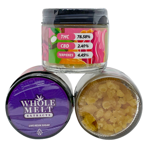 WHOLE MELT EXTRACTS LIVE RESIN BADDER