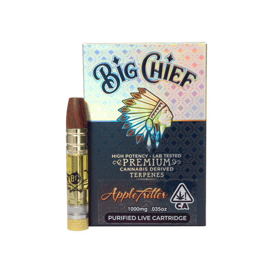 BIG CHIEF LIVE RESIN CARTRIDGE authenticated (buy 3 get 1 free)